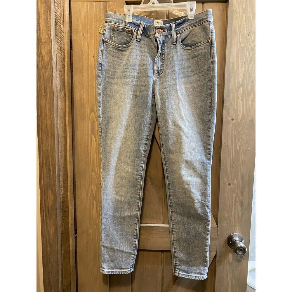 J Crew 9" High Rise Toothpick Jeans Women’s 29